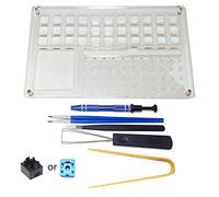 KAHDGSS Station de lubrification pour interrupteur 8 pièces avec pince ouvre-interrupteur pour extracteur de clé, kit de lubrification pour clavier mécanique pour lubrifier Cherry Enha