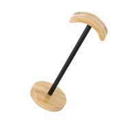 KAHDGSS Support de rangement pour bureau, base casque en bois pour grille de bureau pour un placement sûr et une visualisation élégante