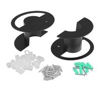 KAHDGSS Support de rangement pour câbles Ethernet, pour voiture, yacht, montage mural, accessoire en acier pour câbles Ethernet, support de câble Ethernet