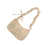 KAHDGSS Sweet Countryside Sac à bandoulière léger en tissu sergé pratique avec plusieurs poches pour femme, jaune, One Size