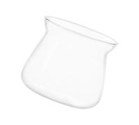 KAHDGSS Tasse à café transparente multifonction avec bords lisses pour verser l'esthétique et la dégustation de saveur sensorielle