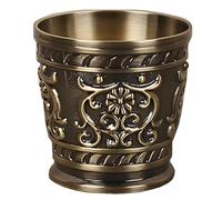 KAHDGSS Tasse à cocktail à thème rétro unique, option de 2 capacités, construction en métal, base antidérapante pour boire en toute sécurité et de manière humoristique, tasse à boire de camping