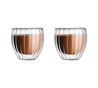 KAHDGSS Tasse élégante en verre borosilicate transparent à double paroi pour un plaisir de boisson confortable et sûr - Tasse d'étudiant conviviale