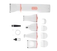 KAHDGSS Tondeuse 5 en 1 pour toilettage des Animaux domestiques, Rechargeable par USB, pour Tous Les Types de Poils, silencieuse, Construction ABS, Pieds de Chien