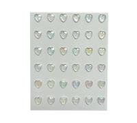 KAHDGSS Under Eye Tear Drop Gemstones Shimmering Face Jewels for Unique Makeup and Social Gatherings Christmas Jewelry Stickers Face Decorations