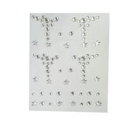 KAHDGSS Under Eye Tear Drop Gemstones Shimmering Face Jewels for Unique Makeup and Social Gatherings Christmas Jewelry Stickers Face Decorations