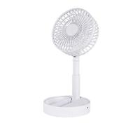 KAHDGSS Ventilateur pliable portable à plusieurs vitesses avec batterie 2400 mAh Puissant appareil de refroidissement de bureau adapté pour le camping en classe Petit ventilateur pliable USB