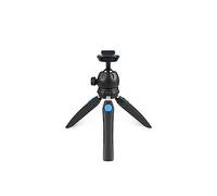 Kahdsvby 1 PCS Multifonctionnel Portable Mini Support Steady Shot Anti-Shake Support avec Clip de Téléphone, Bleu