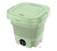 Kahdsvby 1 Pcs Pliable Mini Machine à Laver Stérilisation Séchage Machine à Laver pour Vêtements Prise EU Vert