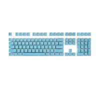 Kahdsvby 1Set Pudding Keyboard Hat Box Pbt Customized Cream Jelly Game Keyboard Cap (Bleu Clair)