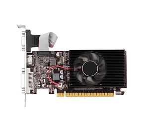 Kahdsvby Carte Graphique GT610 DDR3 True 2GB 810MHZ Carte Vidéo D'Ordinateur PCI-E 16X Compatible +VG DVI à Faible Bruit pour PC de Bureau