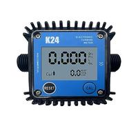 Kahdsvby G1/4- G1 - Faible débit - Compteur numérique - Débitmètre à engrenages - Essence, hydraulique, de soja, eau facile à utiliser - 0,1-7 l/min.