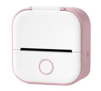 Kahdsvby Nouvelle Mise à Niveau d'impression Mini Imprimante Thermique Portable Imprimante Photo Bluetooth sans Facile à Utiliser (Rose)