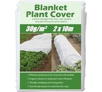 KAHEIGN 2 x 10M Polaire De Protection Contre Le Gel des Plantes, 30gsm Toison De Jardin Tissu Antigel Végétal Tissu De Protection des Plantes d'hiver, Couverture des Oiseaux Et des Insectes