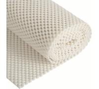 KAHEIGN Tapis Antidérapant Polyvalent, 50CM x 200CM PVC Tapis Anti Dérapant Doublure D'Étagère de Tiroir Tapis de Coussin de Sol Imperméable pour Maison Bureau Voitures Cuisine Salle de Bain (Blanc)