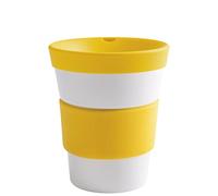 KAHLA 23H200A44001C Cupit Gobelet en porcelaine Jaune ensoleillé 0,35 l