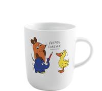 KAHLA DieMouse Gobelet 0,35 l Friends Forever | Tasse blanche au design souris