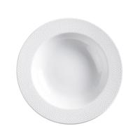 KAHLA Honeycomb Assiette creuse 20 cm | Assiette à pâtes avec motif en relief en porcelaine
