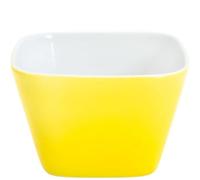 KAHLA Pronto Colore 206010A69371C Petit bol carré en porcelaine jaune 6 x 6 cm
