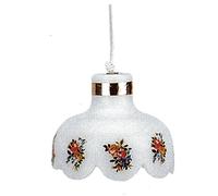 Kahlert Licht 10541 - Accessoire pour poupée - Lampe Suspendue en Plastique avec Fleurs