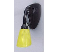Kahlert Licht agrandie Lampe Murale Noir Jaune 3,5 V pour Maison de Poupée 10314