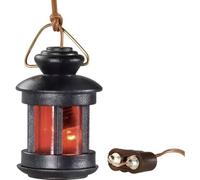 Kahlert Licht- Rulke Lanterne en Plastique Noir 40 mm, Rulke020646, Multicolore, Grand