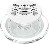 Kahoolawe Mers du Sud Tortue Marine Palmiers Hawaï Île Aloha PopSockets PopGrip pour MagSafe