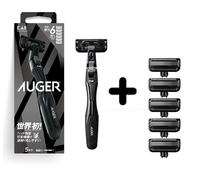 Kai : Auger Rasoir pour Barbe Tête 5 Lames Avec Remplacement (Made IN Japan )