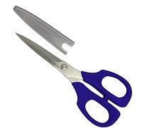 KAI Ciseaux Universels, série V5000 en Bleu - Longueur Totale de 16,5 cm - Ciseaux pour Artisanat, Ciseaux Polyvalents, Ciseaux de Cuisine - Fabriqué au Japon pour des exigences de qualité maximale