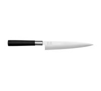 KAI Couteau à fileter Wasabi Black Flexible – Lame 18 cm Acier inoxydable Manche noir