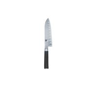 Kai Shun Classic Set de couteaux DM-0718 Santoku Kullenschliff noir