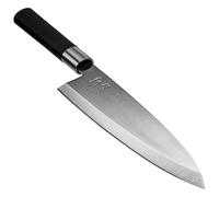 KAI Couteau Deba Wasabi Black 21 cm Noir, Argenté