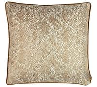Kai Couverture de Coussin Viper, Velours Polyester, Rust, 50 x 50cm