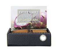 Kai DG-3002D Lot de 36 Couteaux à éplucher avec Fourreau en Bois, Lame de 12 cm, Marron