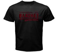 KAI KOU SONG ZI Banshee TV Series Show Urban Movie Men's T-Shirt Black XXL