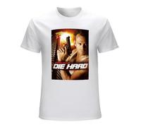 KAI KOU SONG ZI Die Hard T Shirt Bruce Willis White S