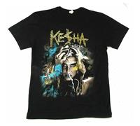 KAI KOU SONG ZI Kesha Ke Ha Cannibal Get Sleazy 2011 Tour Mens T-Shirt Black S