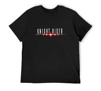 KAI KOU SONG ZI Knight Rider Movie TV Show Logo Mens T-Shirt Black 3XL
