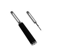 KAI Michel Bras Éplucheur Universel avec 2 Lames - Éplucheur en Forme de I en Acier Inoxydable avec Lame de 4,2 cm/Manche de 10,5 cm - éplucheur pour légumes et Fruits