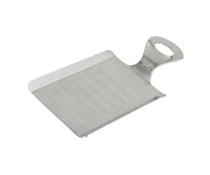 KAI Mini Râpe en Acier Inoxydable - 10,8 x 7,8 x 1,7 cm - en acier inoxydable - petites dents pointues - pour gingembre, ail, wasabi, zeste d'agrumes - passe au lave-vaisselle"