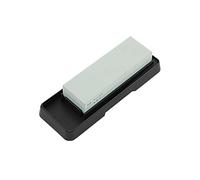 KAI Pierre à aiguiser combinée, grain : 400/1000 - Aiguiseur de couteaux japonais pour un affûtage grossier et fin - Pierre à aiguiser 400 1000 pour couteaux, surface utilisable 18 x 6 x 3 cm