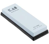 KAI Pierre à aiguiser, grain : 3000 - Aiguiseur de couteaux japonais pour le polissage - Pierre à aiguiser pour couteaux, dimensions : 18,5 x 6,4 x 2 cm