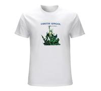 KAI RUI LI Cirith Ungol Frost and Fire Heavy Metal Band Pagan Altar Men T-Shirt Size L
