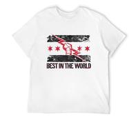KAI RUI LI Cm Punk Best in The World Wrestling Men's T Shirt Size M