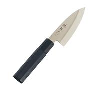 KAI Seki Magoroku Kinju et Hekiju Deba 10,0 cm de longueur de lame - 8A solide & SUS420J2-58 et 56 (±1) HRC - artisanal - Pakkawood & plastique PP - couperet japonais - Fabriqué au Japon