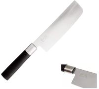 Kai Série Wasabi : Couteau Nakiri Pour Légumes 16,5 Cm ( Fabriqué Au Japon )