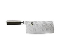 KAI Shun Classic Couteau de Chef Chinois 18 cm Longueur de Lame - Couteau Damas 32 Couches Noyau VG Max - 61 (±1) HRC - Manche en Pakkawood - Fabriqué au Japon - Couteau de Chef Chinois Forgé