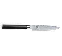 KAI Couteau utilitaire Shun Classic 10 cm Damas 32 couches VG-MAX Manche Pakkawood Fabriqué au Japon