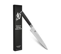 KAI Couteau utilitaire Shun Classic 15 cm Damas VG-MAX 32 couches Bordure dentelée