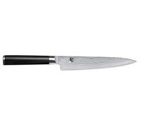 KAI Shun Classic Couteau Utilitaire Japonais 15 cm Longueur de Lame - Couteau Damas 32 Couches Noyau VG MAX - 61 (±1) HRC - bois de pakka - Fabriqué au Japon - Forgé